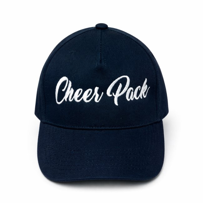 Basecap bestickt Cheer Pack